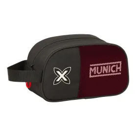 Ceļojumu Piederumu Somiņa Munich Vulcan Melns 26 x 15 x 12 cm