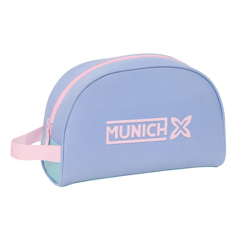 Kelionių reikmenų dėžutė Munich Mellow Mėlyna Rožinė Dangaus mėlynumo 28 x 18 x 10 cm