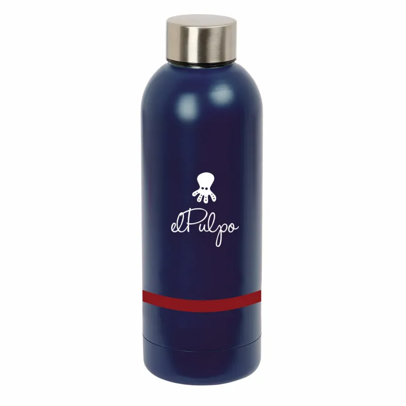 Šiluminį Butelį El Pulpo Tamsiai mėlyna Nerūdijantis plienas 500 ml