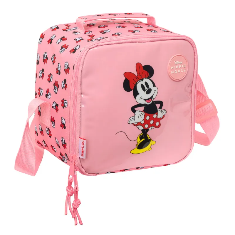 Šiluminė pietų dėžutė Minnie Mouse Beach Rožinė 20 x 20 x 15 cm