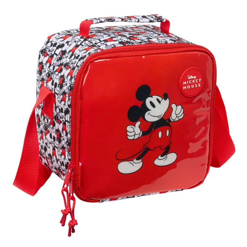 Šiluminė pietų dėžutė Mickey Mouse Clubhouse Balta Raudona 20 x 20 x 15 cm
