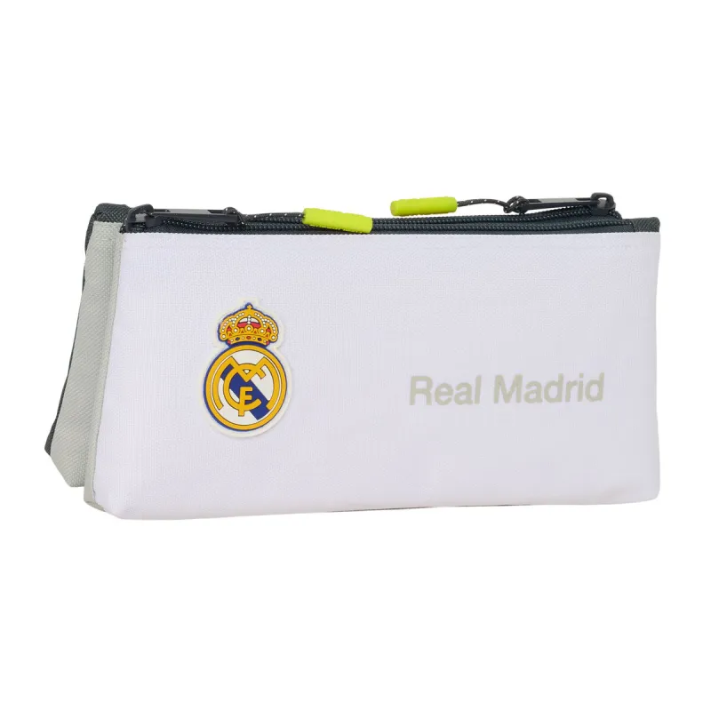 Kelionių reikmenų dėžutė Real Madrid C.F. Balta Sportas 22 x 10 x 8 cm