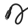 Crong Soft Link - 100W PD 5A USB-C to USB-C Cable 120cm (Black)