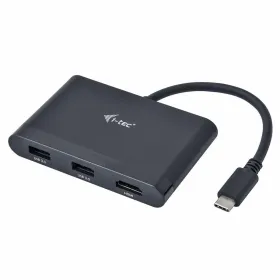 USB adapteris i-Tec C31DTPDHDMI          Juoda