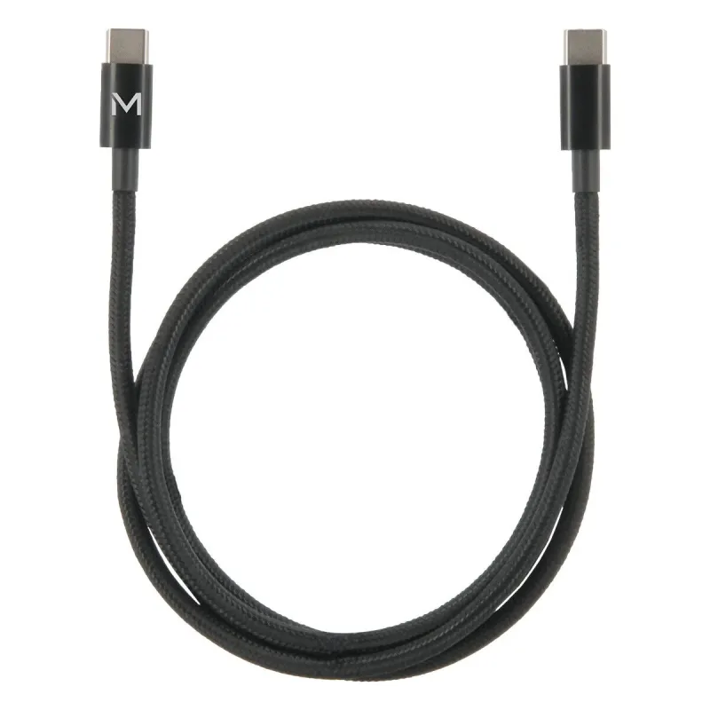 USB laidas Mobilis 001389 Juoda 1 m