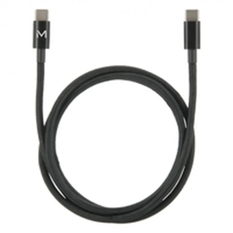 USB laidas Mobilis 001388 Juoda 2 m