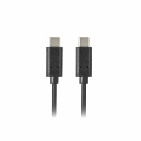 Kabelis USB C Lanberg CA-CMCM-31CU-0005-BK Juoda