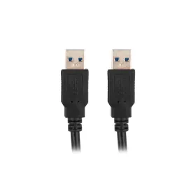 USB laidas Lanberg CA-USBA-30CU-0018-BK Juoda 1,8 m