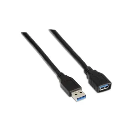 USB laidas Aisens A105-0041 Juoda 1 m