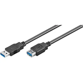 USB laidas Ewent Juoda 1 m