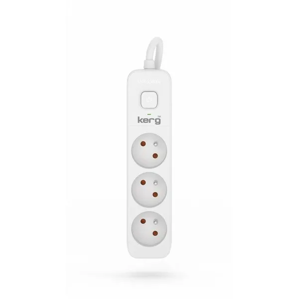 3-socket plugboard with power switch HSK Data M02376 (3 m)