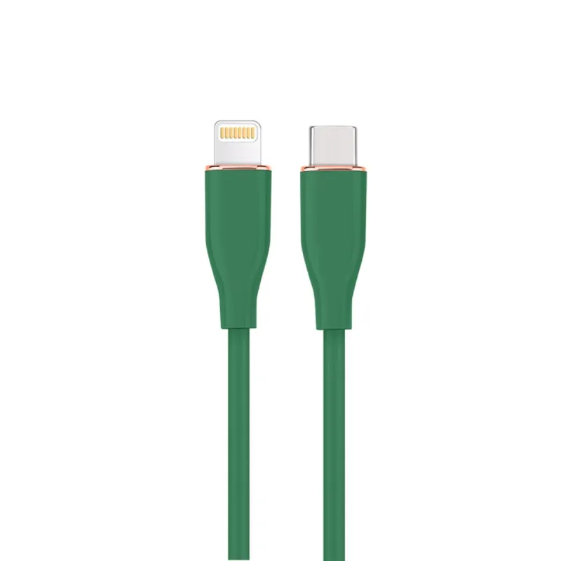 Lightning kabelis GEMBIRD CC-USB2S-CM8PM-1.5M-G Žalia 1,5 m
