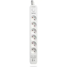 Power Socket - 6 Sockets with Switch Kerg M02602 (3 m)