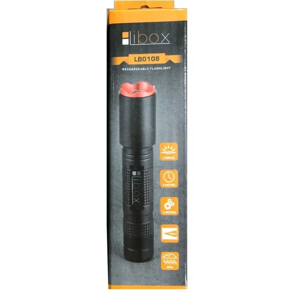 Taskulamp LED Libox akumulatorowa Ultra Compact LB0108