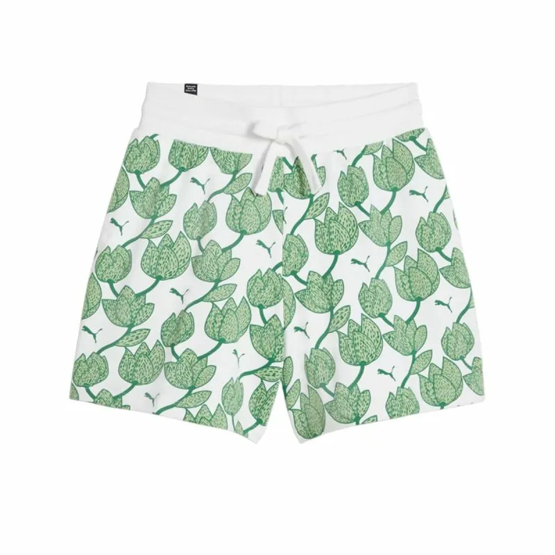 Спортивные женские шорты Puma Essentials+ Blossom 5" AOP