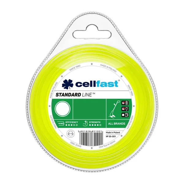 Триммер нить Cellfast 15 m 3 mm