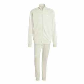 Aikuisten verryttelypuku Adidas Basic 3S French Terry Miehet