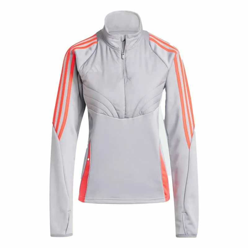 Sieviešu Sporta Krekls bez Kapuča Adidas Winterized Pelēks