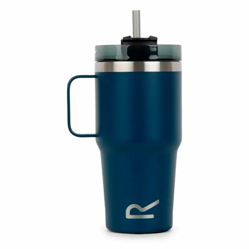 Puodelį su Šiaudeliu Regatta Thermo Insulated Mug Tamsiai mėlyna 600 ml Nerūdijantis plienas