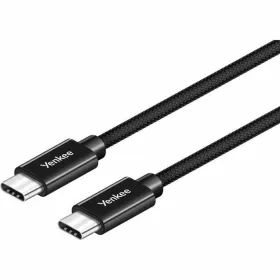 USB-C laidas Yenkee YCU C102 BK Juoda 2 m