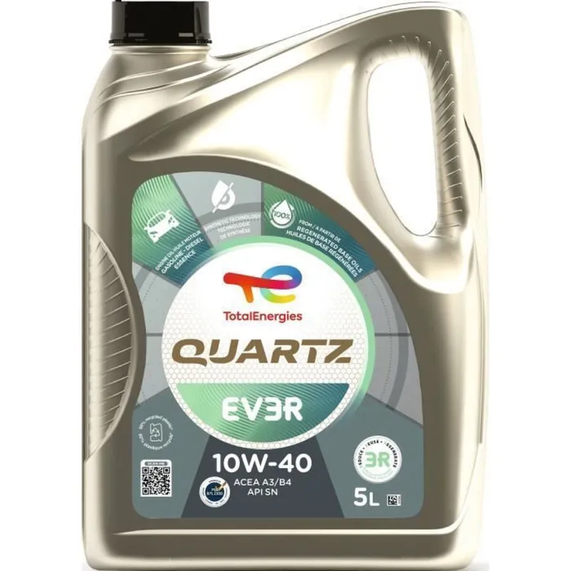 Automobilių variklių alyva Totalenergies Quartz EV3R 10W40 5 L
