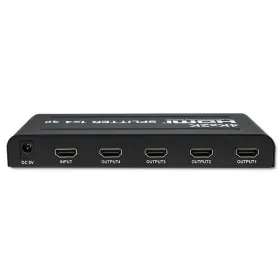 HDMI-kytkin Qoltec 51798 Musta