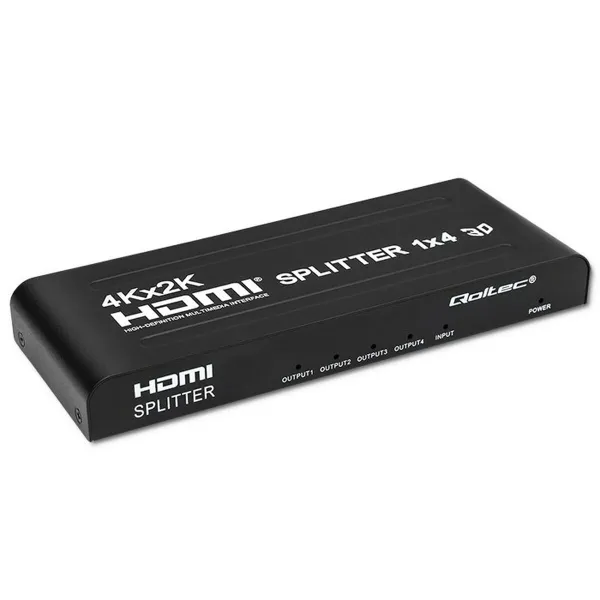 HDMI slēdzis Qoltec 51798 Melns