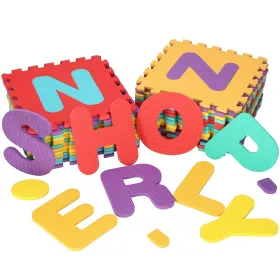 Lasten vaahtomuovimatto - Puzzle Springos FM0018 170x150 cm