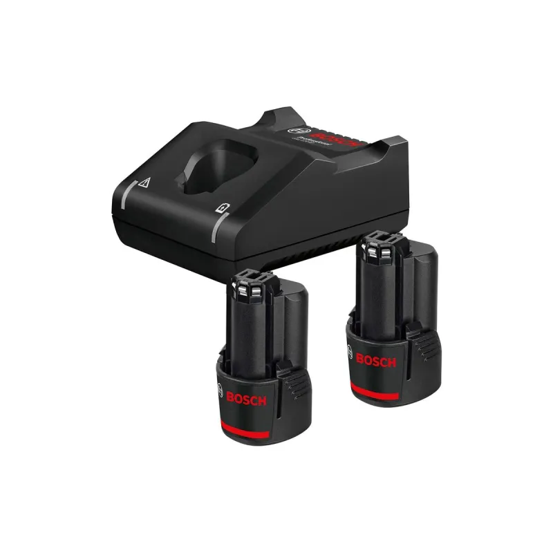 Įkroviklio ir akumuliatoriaus rinkinys. BOSCH 1600A019R8 12 V