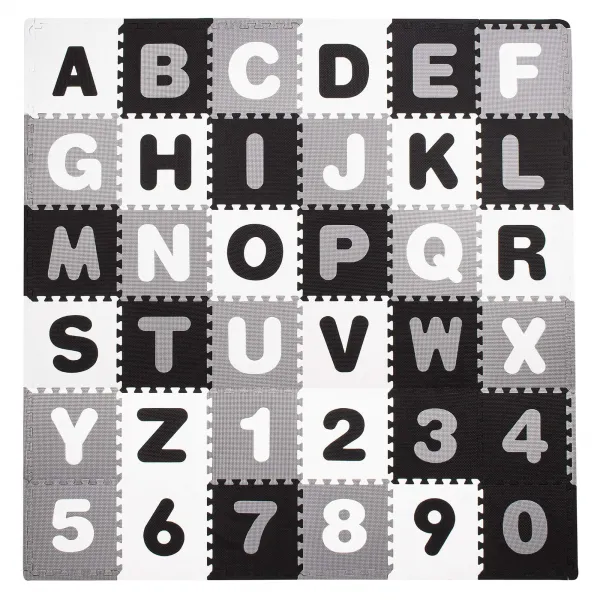 Children's foam mat - Puzzle Springos FM0019 175x175 cm
