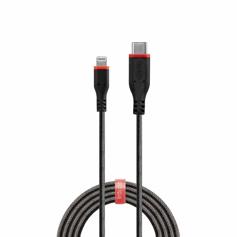 USB laidas LINDY 31286 Juoda