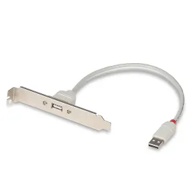 USB A - USB B kabelis LINDY 33123 Balta