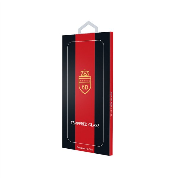 Tempered glass 6D Apple iPhone 16 Plus black