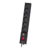Power Socket - 6 Sockets with Switch Lestar LX 610 G-A K.:CZ (5 m)