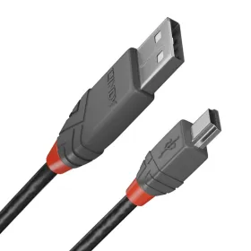 Kabelis Micro USB LINDY Juoda 5 m