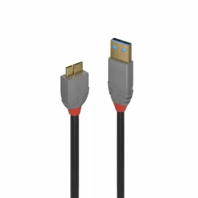 USB laidas LINDY Juoda 3 m