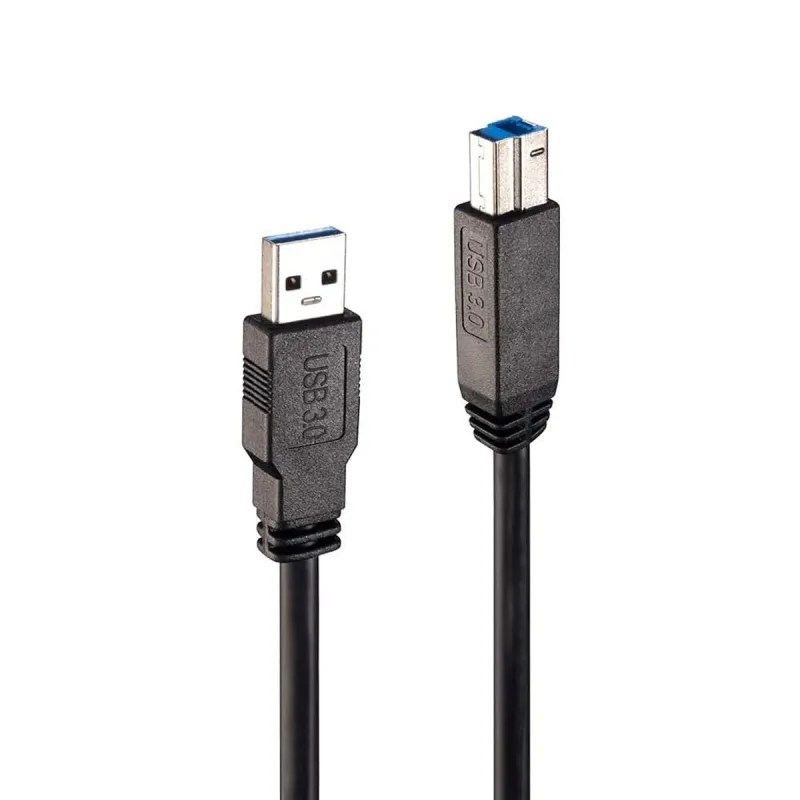 USB A uz USB B Kabelis LINDY Melns 10 m