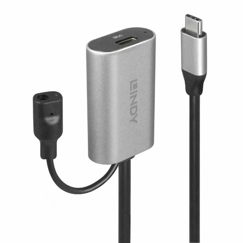 USB Kabelis LINDY Melns 5 m