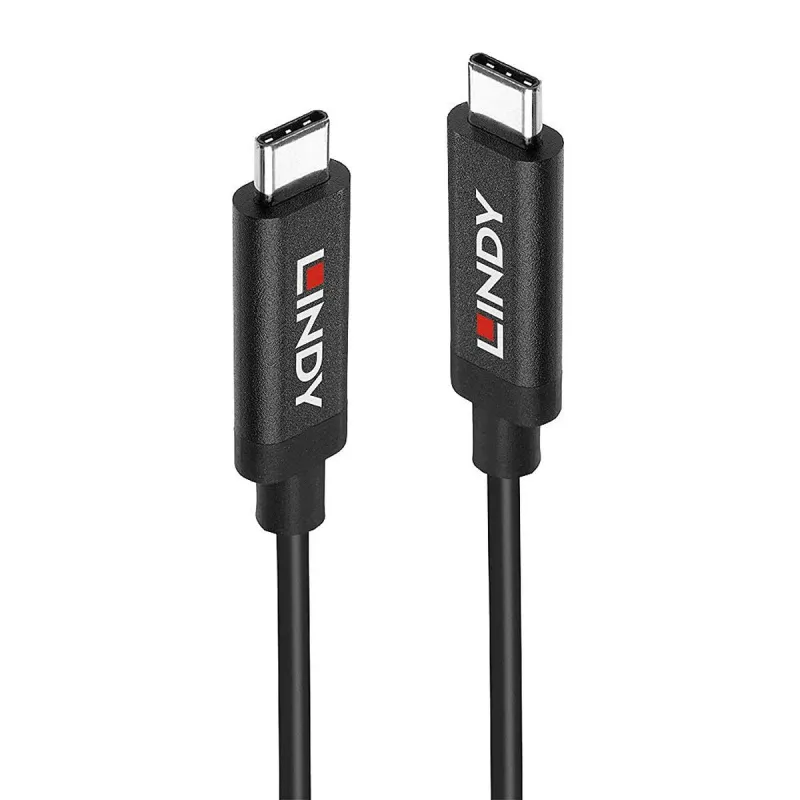 USB Kabelis LINDY 5 m Melns