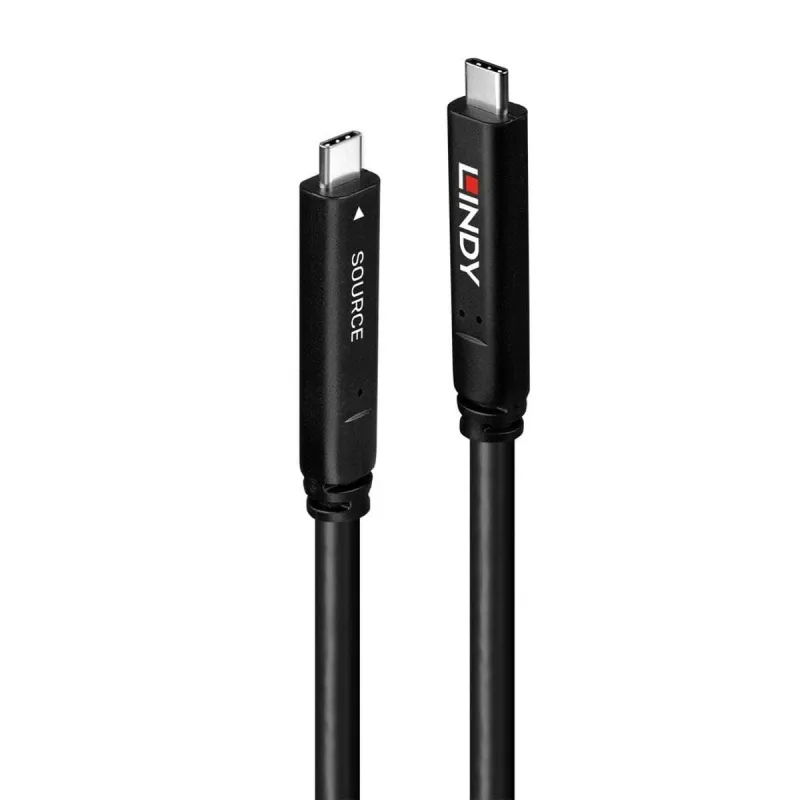USB-C - USB-C kaapeli LINDY Melns