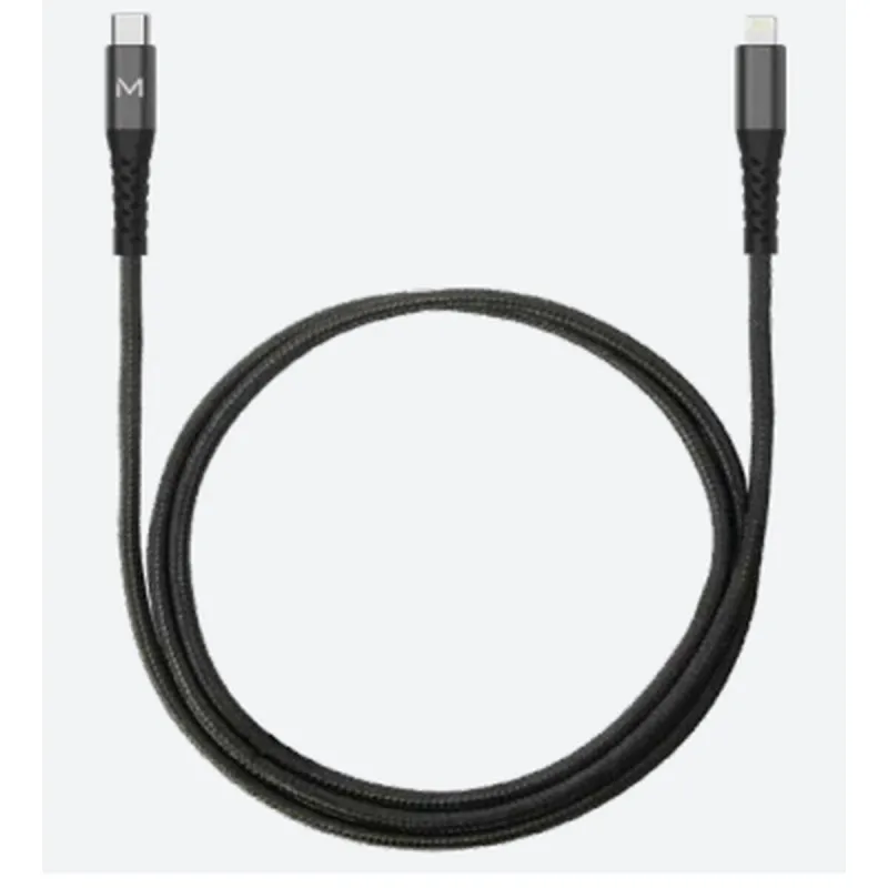 USB-C uz Lightning Kabelis Mobilis 001343 Melns 1 m