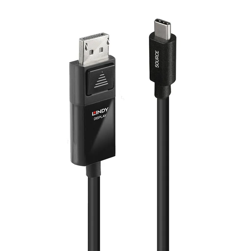 USB-C Kabelis LINDY 43343 3 m Melns
