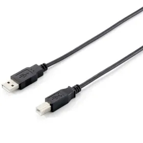 USB 2.0 A uz USB B Kabelis Equip 128862 Melns 5 m