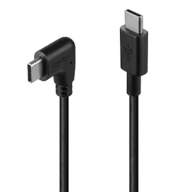 USB Kabelis LINDY 1 m Melns