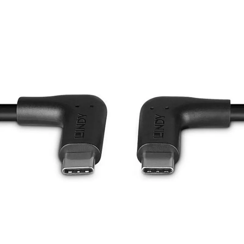 USB Kabelis LINDY 50 cm Melns