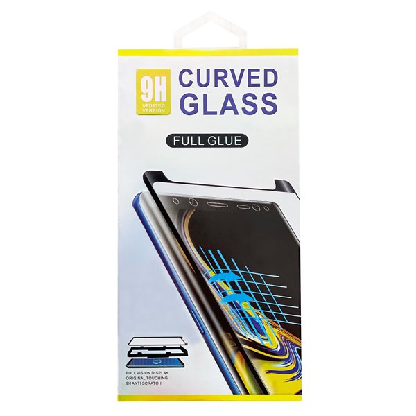 Tempered glass 9D Curved Full Glue Huawei P30 Pro black