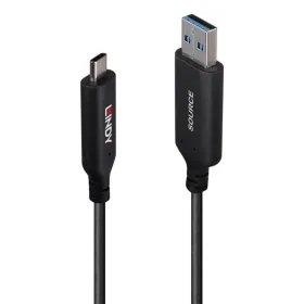 USB Kabelis LINDY Melns