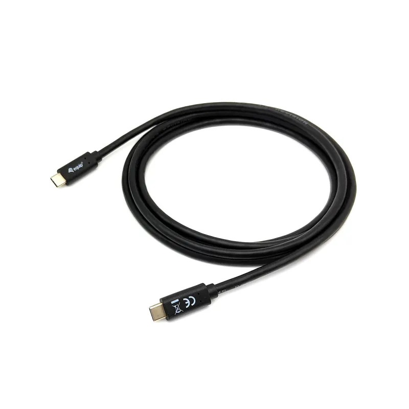 USB-C - USB-C kaapeli Equip 12834607101 Musta