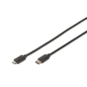 Kaapeli USB C Digitus by Assmann DB-300137-018-S 1,8 m Musta