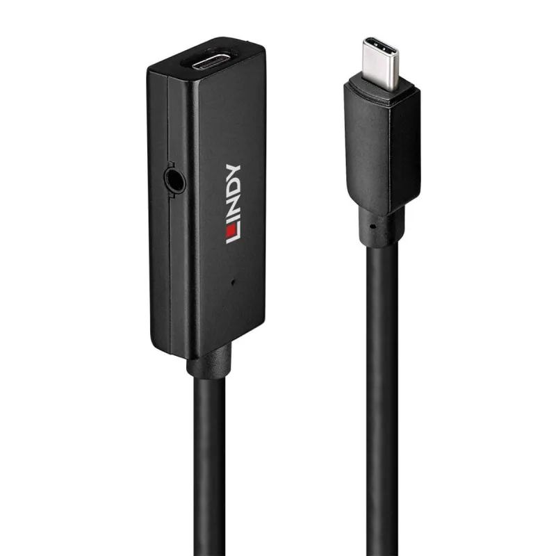 USB-C-Kaapeli LINDY 43356 5 m Musta